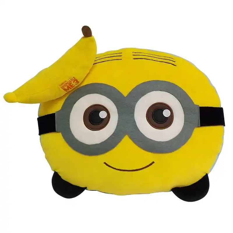 

1pc 46cm yellow people soft Pillow Japanese Animation high quality Plush Toy down cotton Cartoon Kids Girls Valentine Gift