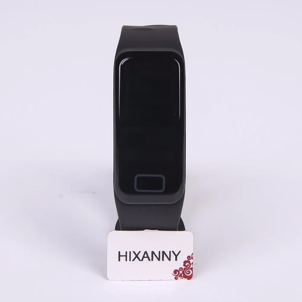 Оригинальный Fitband Смарт-фитнес браслет часы Miband OLED Touchpad сна монитор сердечного