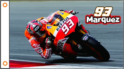 Флаг мотоцикл баннер HONDA Marquez 93 флаг 3x5ft полиэстер 01