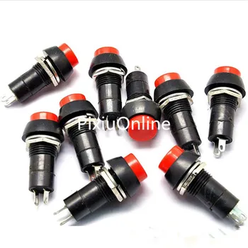 

8pcs/pack YT107Y 12mm Push Button Self-locking Switch Drop Shipping