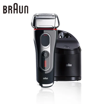 

Braun Series 5 5090cc Electric Foil Shaver Rechargeable For Men Clean & Charge Station Men'S Razor Cordless Shaving 100-240v