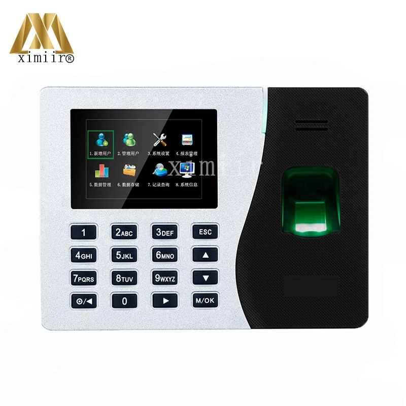 K14 ZK Biometric Fingerprint Time Attendance System With TCP/IP Fingerprint Time Recorder Time Clock Biometric Attendance System K14 ZK Biometric Fingerprint Time Attendance System With TCP/IP Fingerprint Time Recorder Time Clock Biometric Attendance System