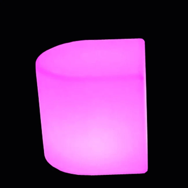 40cm Led Luminous Light Bar Stool Waterproof PE Material Cube Chair SK-LF35i from Skybess Factory Direct free shipping 1pc