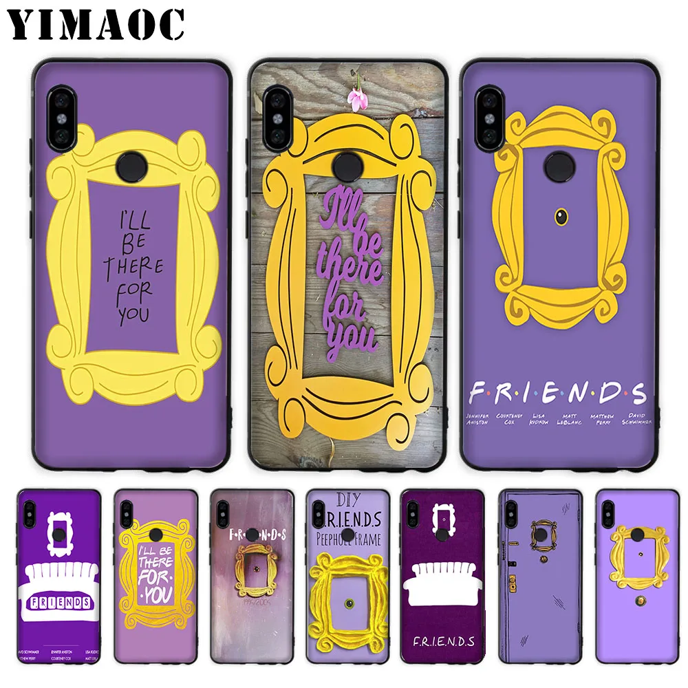 Мягкий чехол YIMAOC Friends для Xiaomi Mi5 Mi5S Mi6 Mi9 Mi8 Lite SE A1 A2 Pocophone F1 MAX 3 |