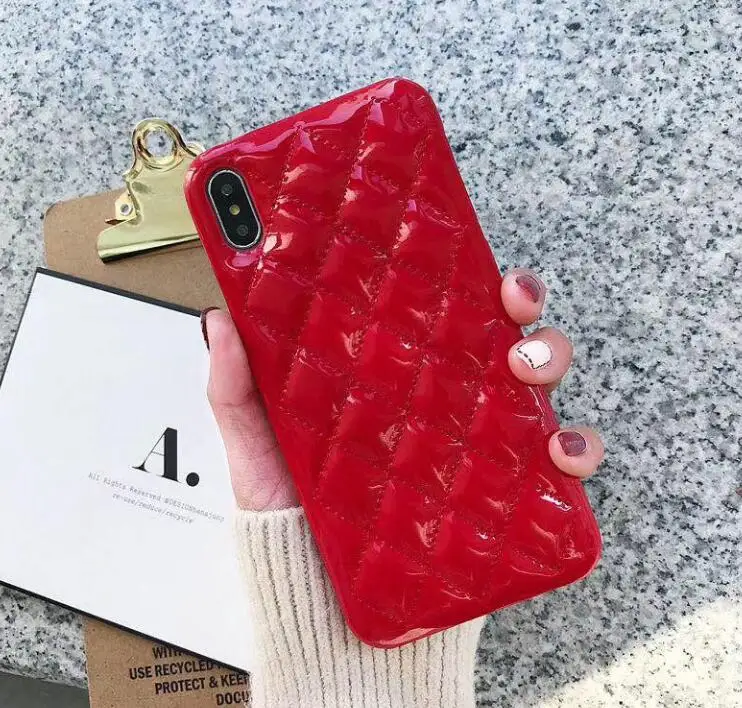 Beyour маленький ароматный Гладкий кожаный чехол для телефона для iPhone 11 Pro X Xr Xs Max 8 7 6 6s Plus роскошный чехол-накладка - Цвет: Red