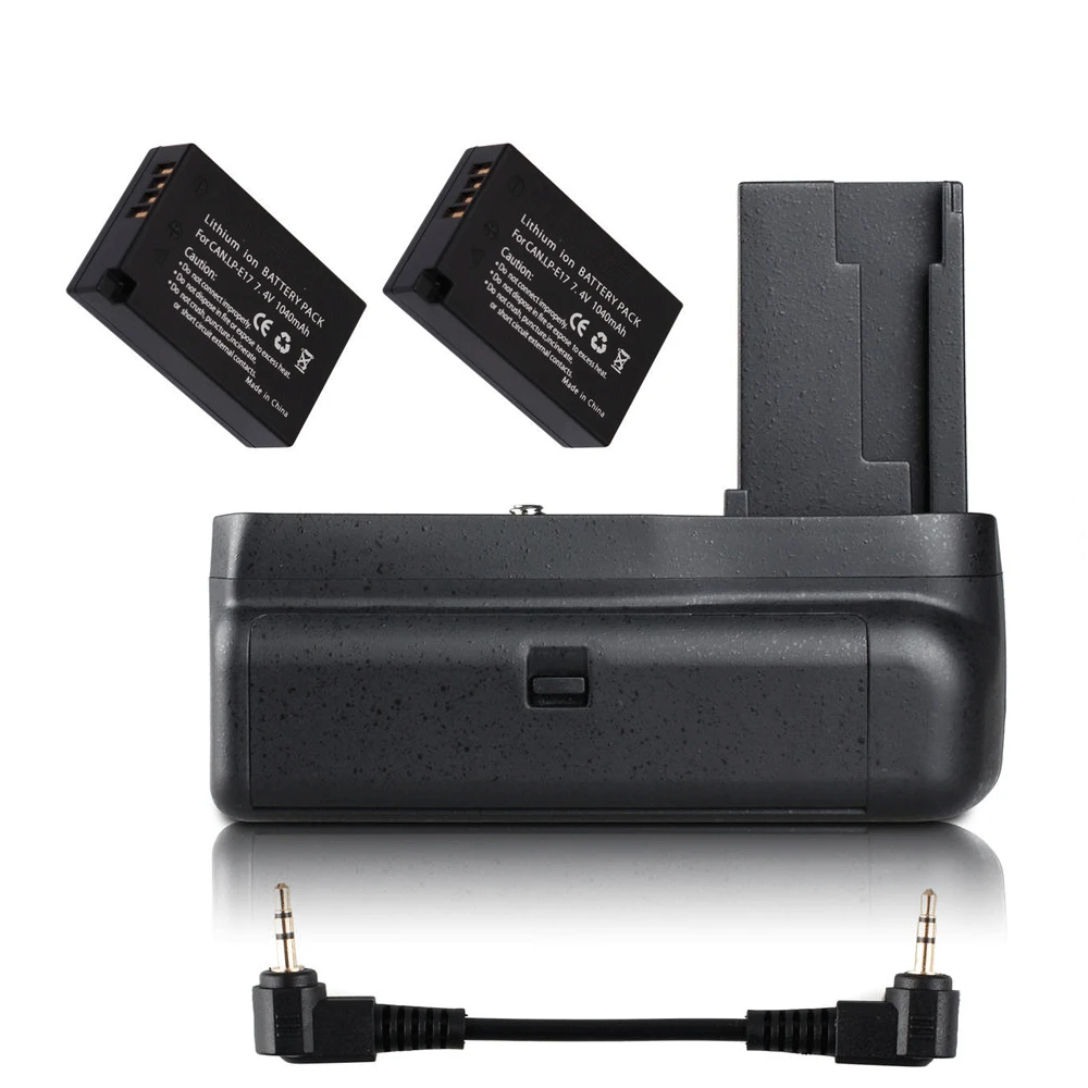 Preise 2019 JINTU Neue Power Vertikale Batterie Griff Pack 200D + 2 stücke Decode LP E17 Kit für Canon EOS 200D Rebel SL2 + Kabel kit Kamera