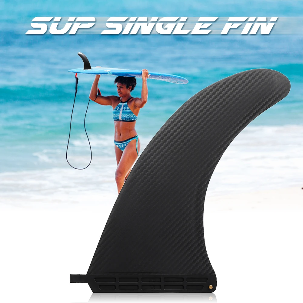 SUP одно плавник центральное ребро нейлон Лонгборд доска для серфинга Paddleboard Fin 6,5 ''/7,5''/8 ''/9''/10 ''ласты для серфинга