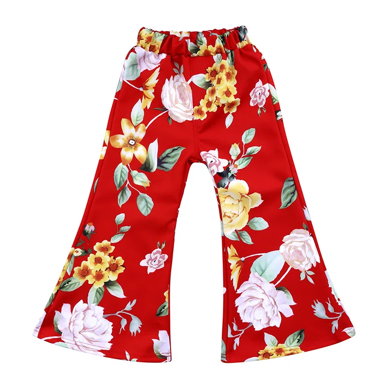 Yeedison 2018 Toddler Girls Summer Clothing Set Kids Short Sleeve Tops Floral Pants Clothes Suits 2Pcs Baby Children Outfit Sets (7)