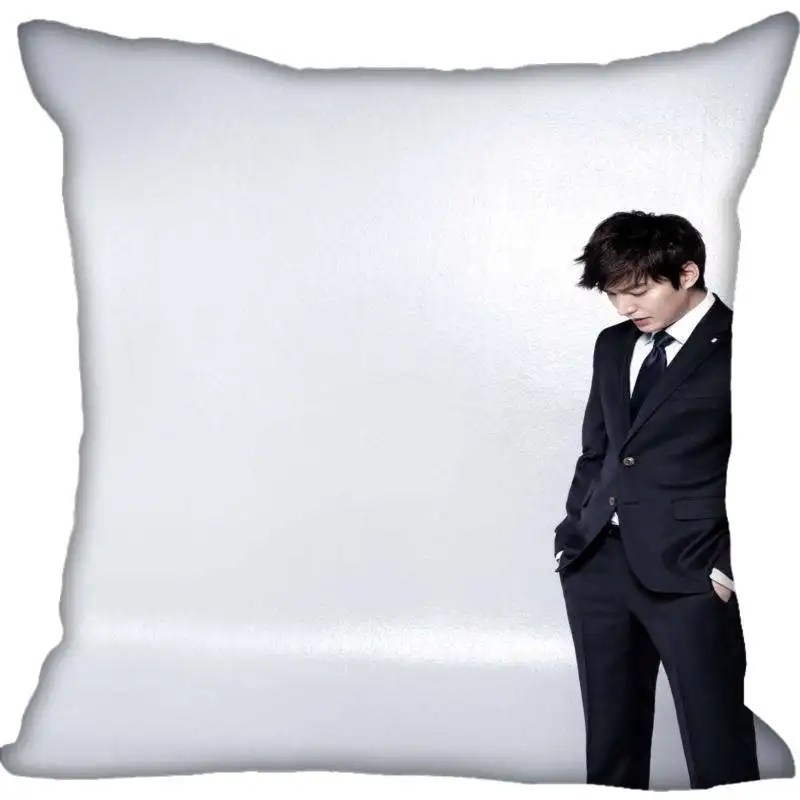 На заказ KPOP Lee Min ho квадратный чехол для подушки на заказ на молнии для спальни и дома Чехол для подушки 1 шт. на заказ 40x40 см - Цвет: 13