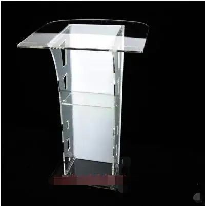 

Podium Crystal Podium Acrylic Reception Desk Consultation Desk Welcome Desk Conference Speaker Christian Podium Table
