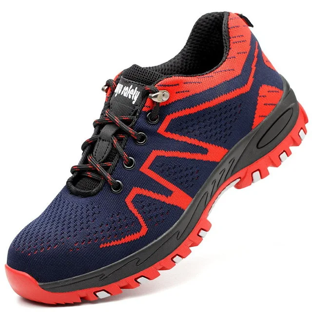 Buy 2018 men Work Safety shoes Breathable Steel Toe