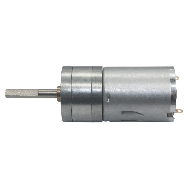 DC 6V-12V 8RPM Slow Speed Micro 33mm Gear Motor Metal Gearbox Reducer 6mm Shaft