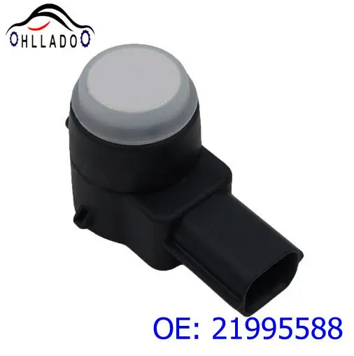 2PCS HLLADO Car Ultrasonic Sensor 21995588 0263003402 PDC Backup Reverse Assist Parking Distance Control Sensor 21995588 For G M