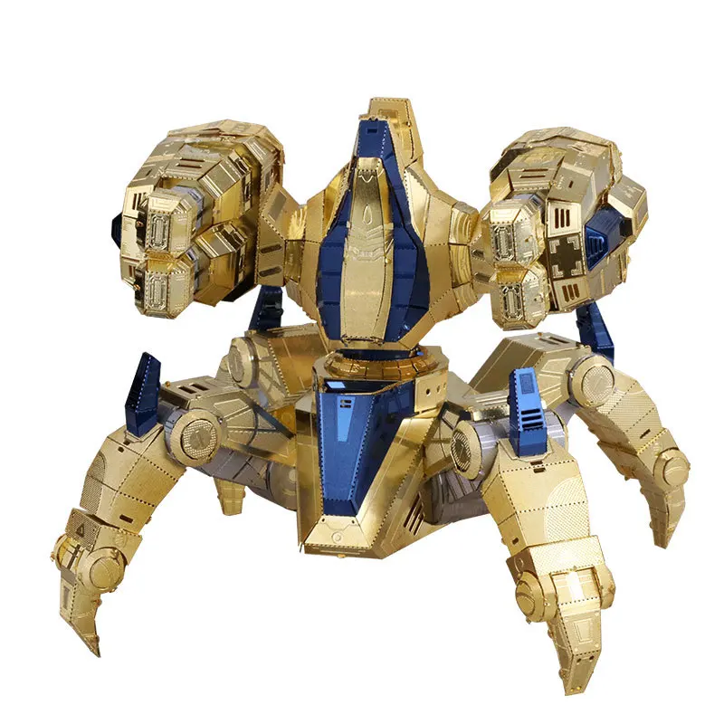 Online MU 3D Metall Nano Puzzle Star Craft Protoss Unsterblich Waffen Modell Kit YM N029 DIY Laser Cut Montieren Puzzle Spielzeug Für Audlt und kinder