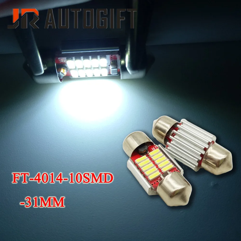 50x автомобильный Стайлинг Festoon 10 SMD 4014 led 31 мм Canbus без ошибок высокое качество