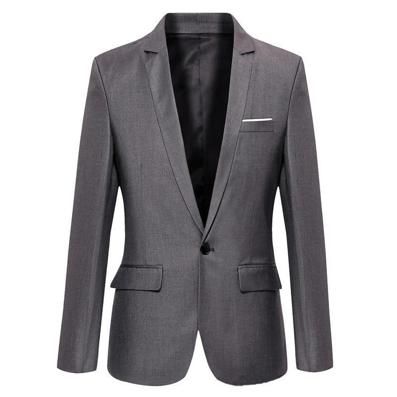 Degli-uomini-alla-moda-Casuale-Slim-Fit-One-Button-Suit-Blazer-Coat-Jacket-Tops (4)