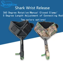 1pcs Archery Wrist Release Aids Trigger Caliper Straps Adjustable Compound Bow Shoot For Compound Bow Archery Accessories