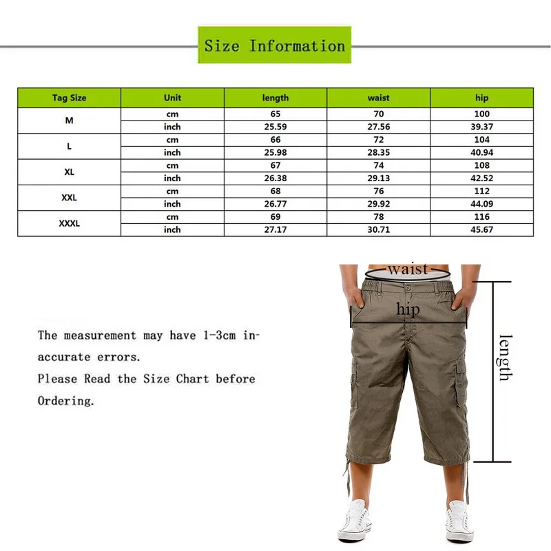 MJARTORIA, летние мужские шорты Карго, мужские шорты с эластичной талией, военные 3/4, длинные шорты до колена с карманом, высокое качество