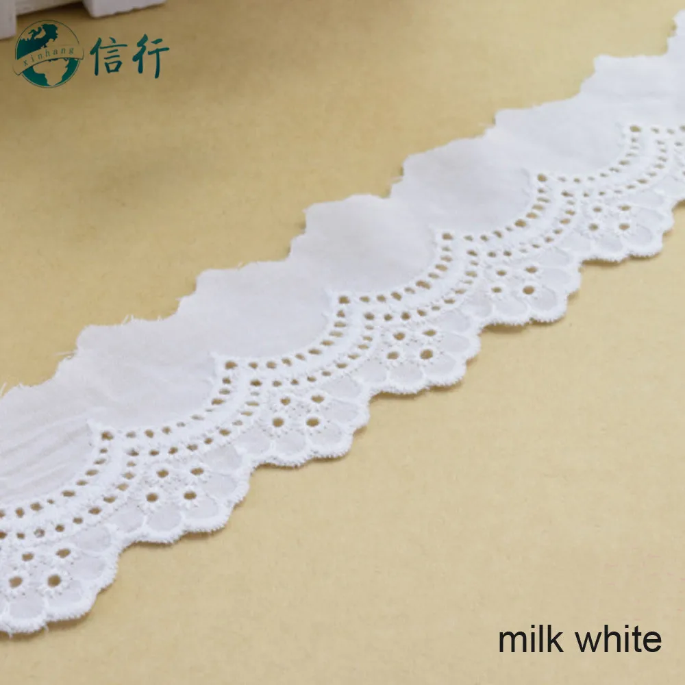 Lace Fabric 4cm Width 100% Cotton