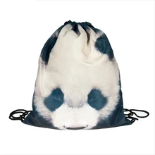 Прекрасный 3D печатных унисекс s сумки шнурок большой емкости школьный для молодых мужчин и женщин(бежевый