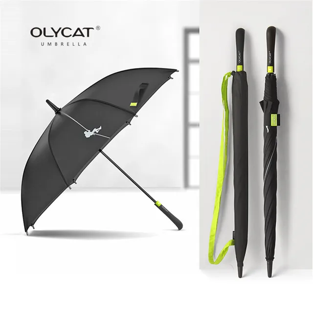 OLYCAT Genuine Brand Large Long Umbrella Semi automatic Travel