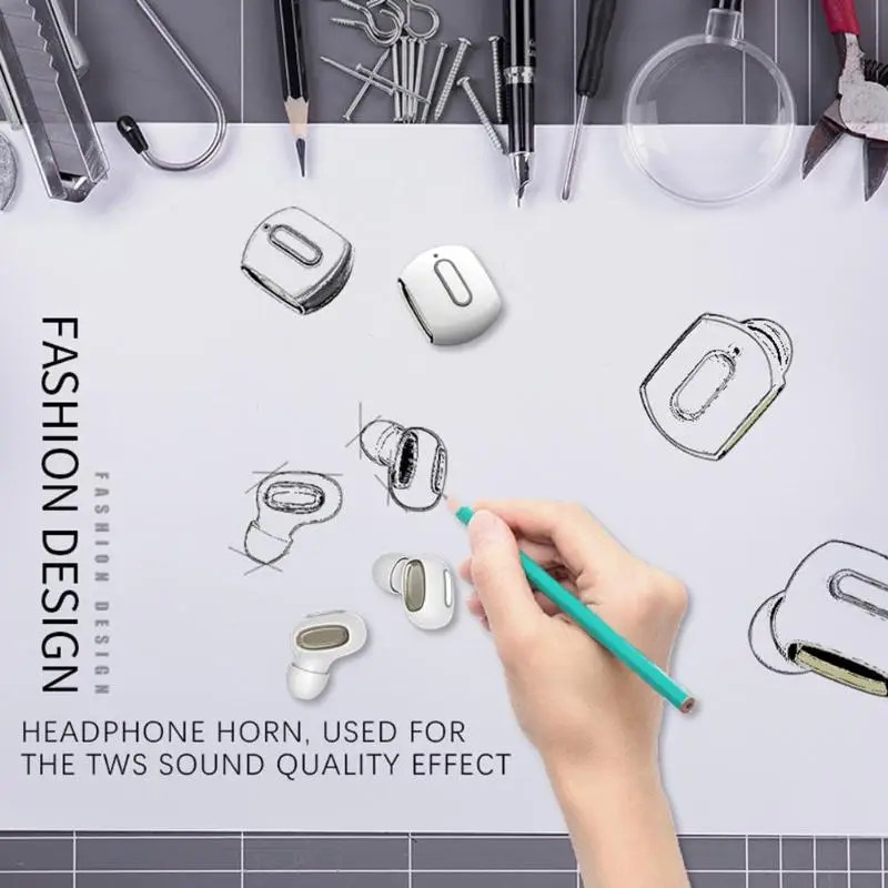 TWS Bluetooth 5,0 Наушники гарнитуры наушники мини Близнецы стерео микрофон Беспроводные наушники с зарядным устройством