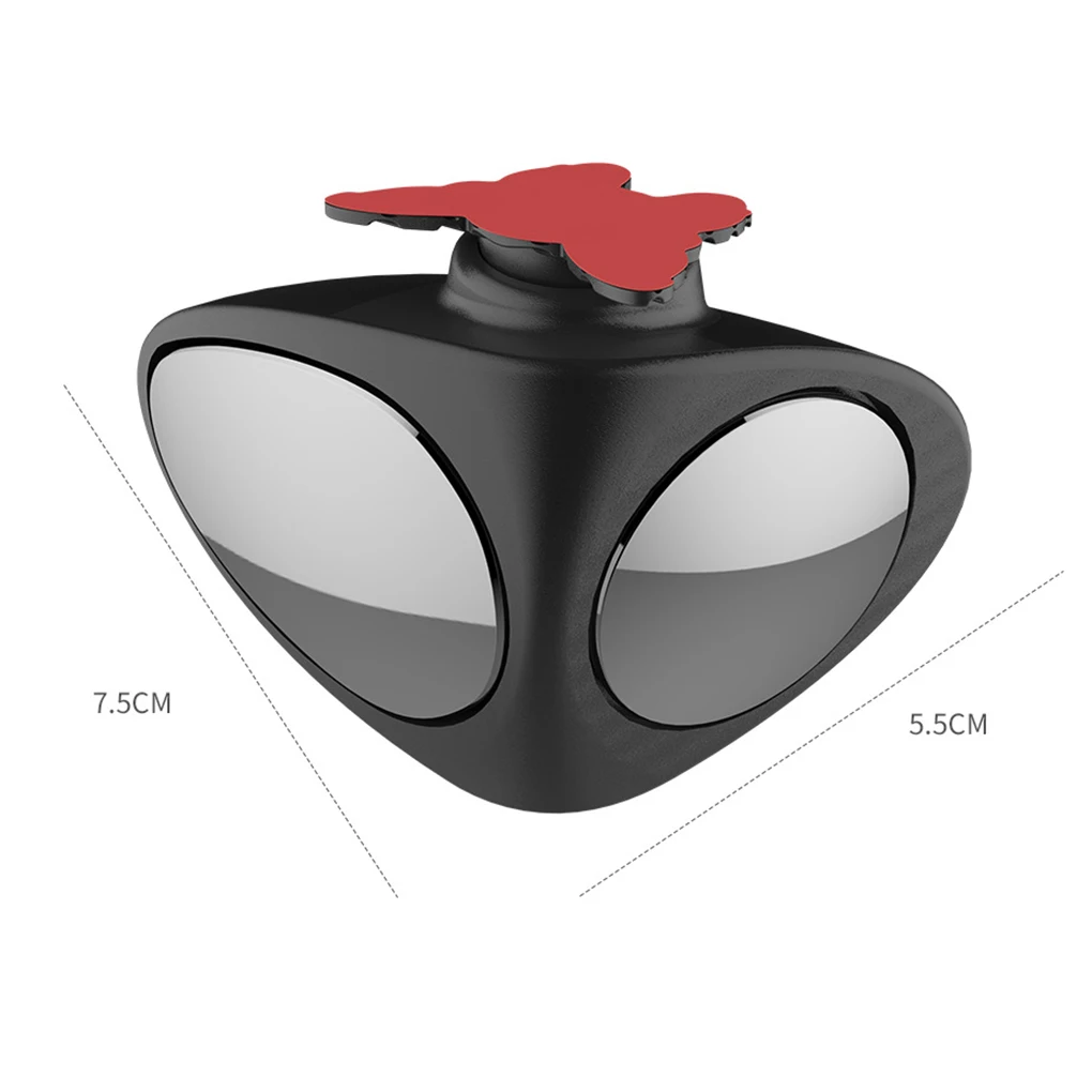 Зеркало заднего вида для слепых зон, зеркало с широкоугольным двойным боковым стеклом, аксессуары для автомобиля