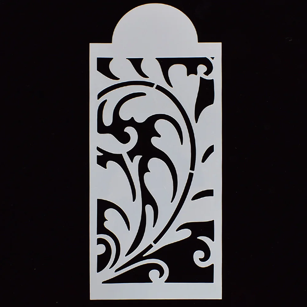 

1PCS Vibrant Flower Spray Shaped Reusable Stencil Airbrush Painting Art DIY Home Decor Scrap booking Album Crafts