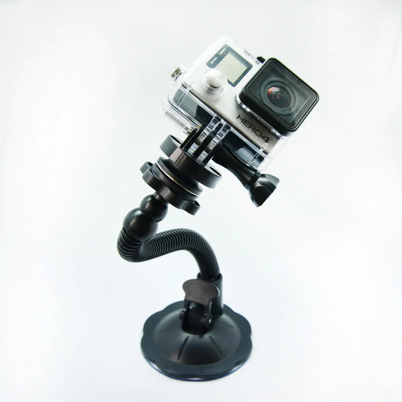 2014 new Car Sports Camera Tripod Car Suction Cup Holder for GoPro