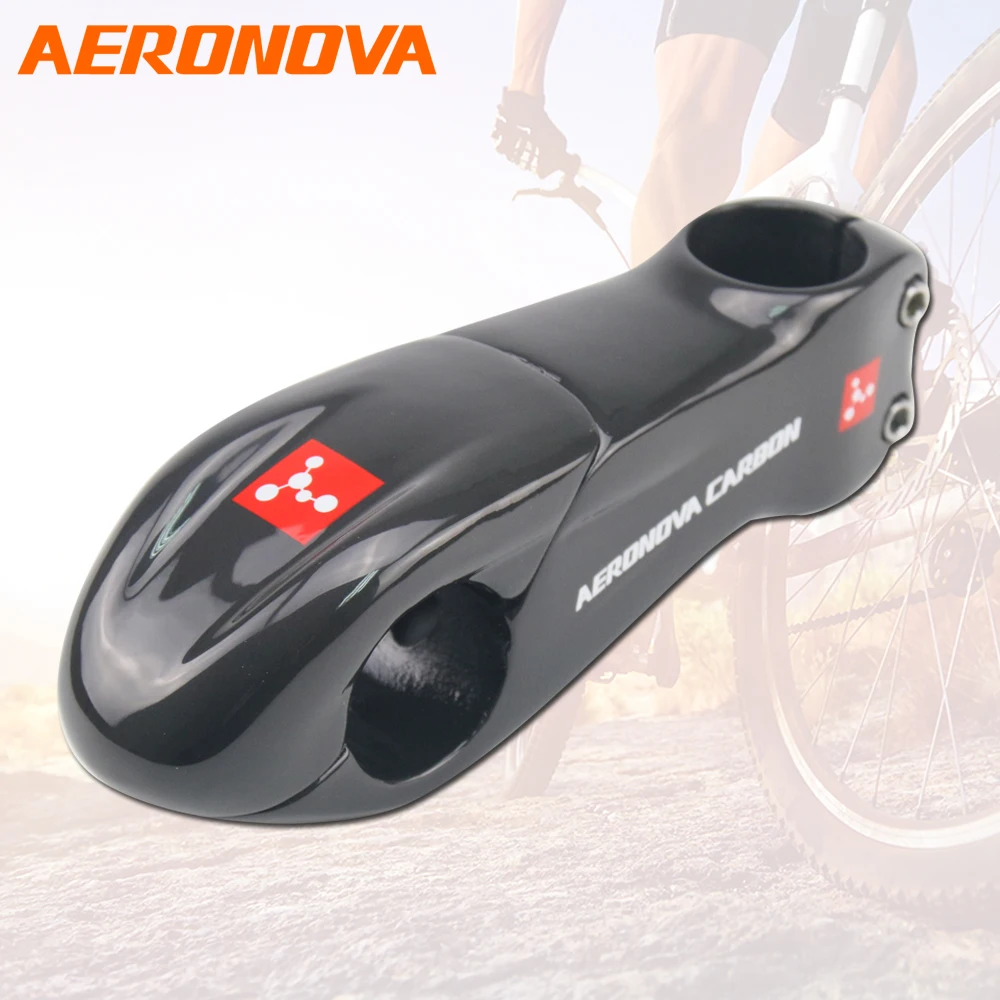 AERONOVA Carbon Fiber MTB Stem 10 Degree Stem Bike UD Glossy Road/Mountain Bicycle 31.8*90/100/110mm Bike Carbon Stem AERONOVA Carbon Fiber MTB Stem 10 Degree Stem Bike UD Glossy Road/Mountain Bicycle 31.8*90/100/110mm Bike Carbon Stem