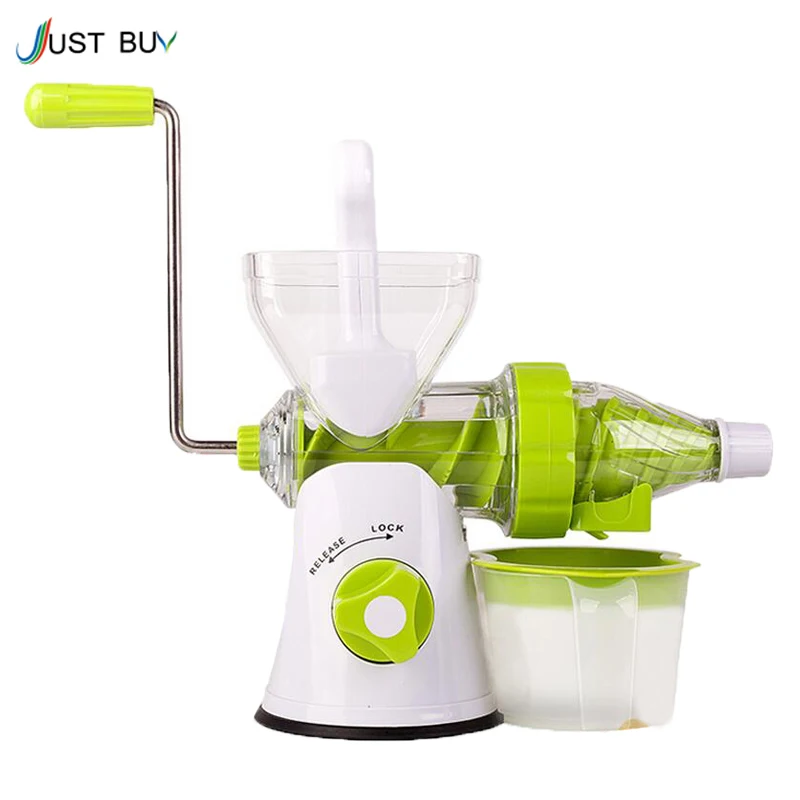 

100% Fruit nutrition slow juicer Fruit Vegetable Tools Plastic Multifunctional Fruit Squeezer hand juicer machine