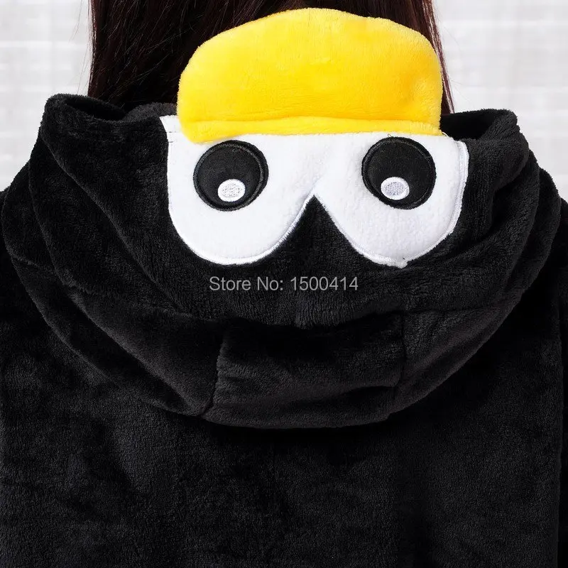 Animal Costume Penguin Kigurumi Adult Onesies Unisex Women Men's Pajamas Halloween Christmas Party Cosplay Costumes