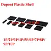 Hot Sale Dupont Plastic Shell 2.54mm Single /Double Row Dupont Connector 1P/2P/3P/4P/5P/6P/7P/8P/9P/10P 2*4pin/2*5pin Housing ► Photo 2/6