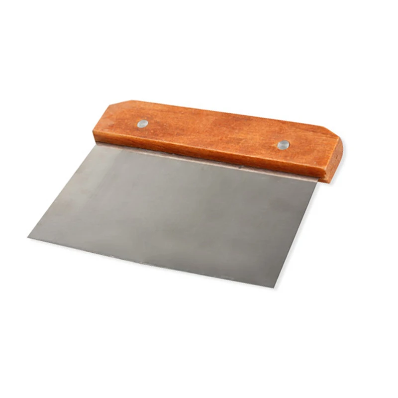 

HOT Soap Cutter Straight Stainless Wax Dough Slicer Wooden Handle for Soaps Making NDS66