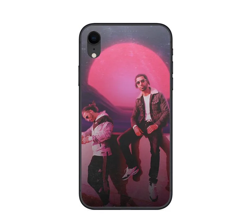 Чехол PNL Rapper для IPhone X 6 6s Plus 7 8 Plus, чехол с изображением двух братьев, силиконовый чехол для iPhone 11Po XS MAX XR, задняя крышка - Цвет: TPU