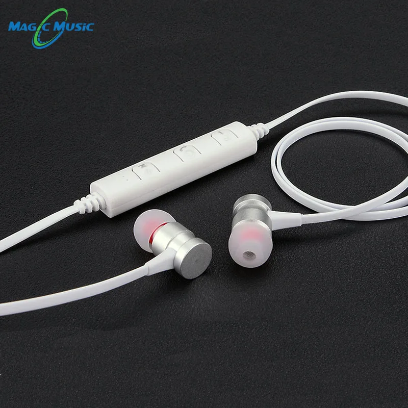 Магнитные беспроводные наушники Magic Music Bluetooth для телефона с шейным ободом