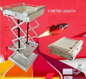 

3 meters, super thin electric projector lifts,electric engineering machine mount large load-bearing high-quality electric bracet