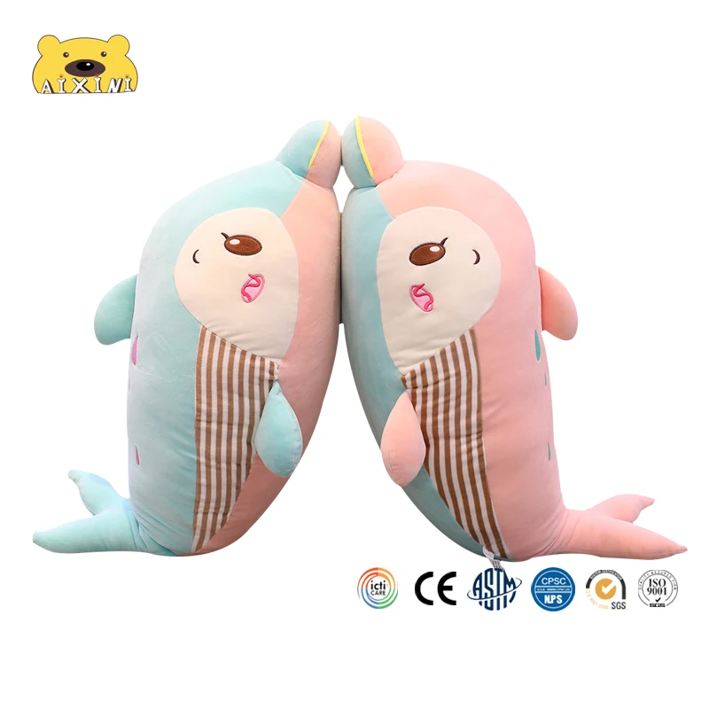 

1Pcs Baby Dolphin Animal Toy Stuffed Plush Toys for Children Lovely Cartoon Plush Doll Toy Soft Kid Girl Present Birthday Gifts