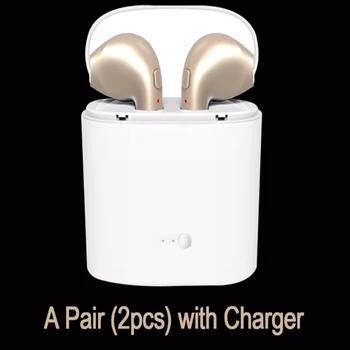 

Wholesale i7s TWS Pair Wireless Bluetooth Earbuds Earphones with microphone