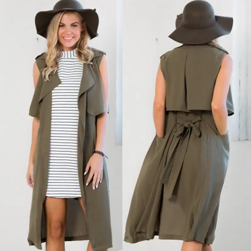 ladies long coat for summer