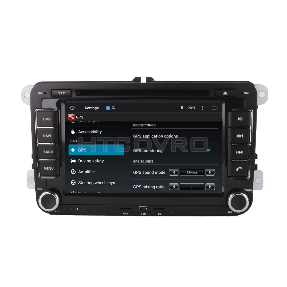 Discount YMODVHT 7inch 4G Octa Core Android 9.0 7.1 Car DVD Player for Skoda Octavia II III/Fabia/Superb 2005-2010 Auto RDS Radio Audio 5
