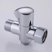 Новые аксессуары для ванной комнаты медный Арт горячей и холодной воды Универсальный один-в два-выход Трехходовой угловой клапан стол раковина угловой клапан