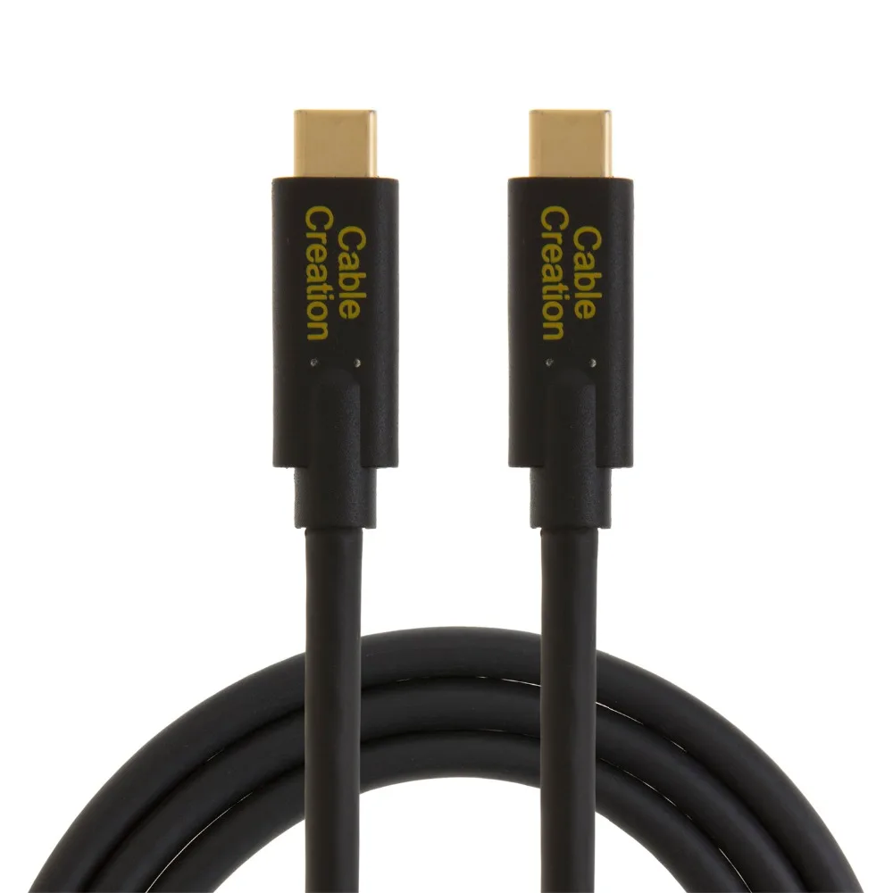 

USB 3.1 Type C Gen 2 Cable, CableCreation 10Gbps USB C to USB C Cable Built in E-Marker Chip, Compatible MacBook Pro 2017, etc.