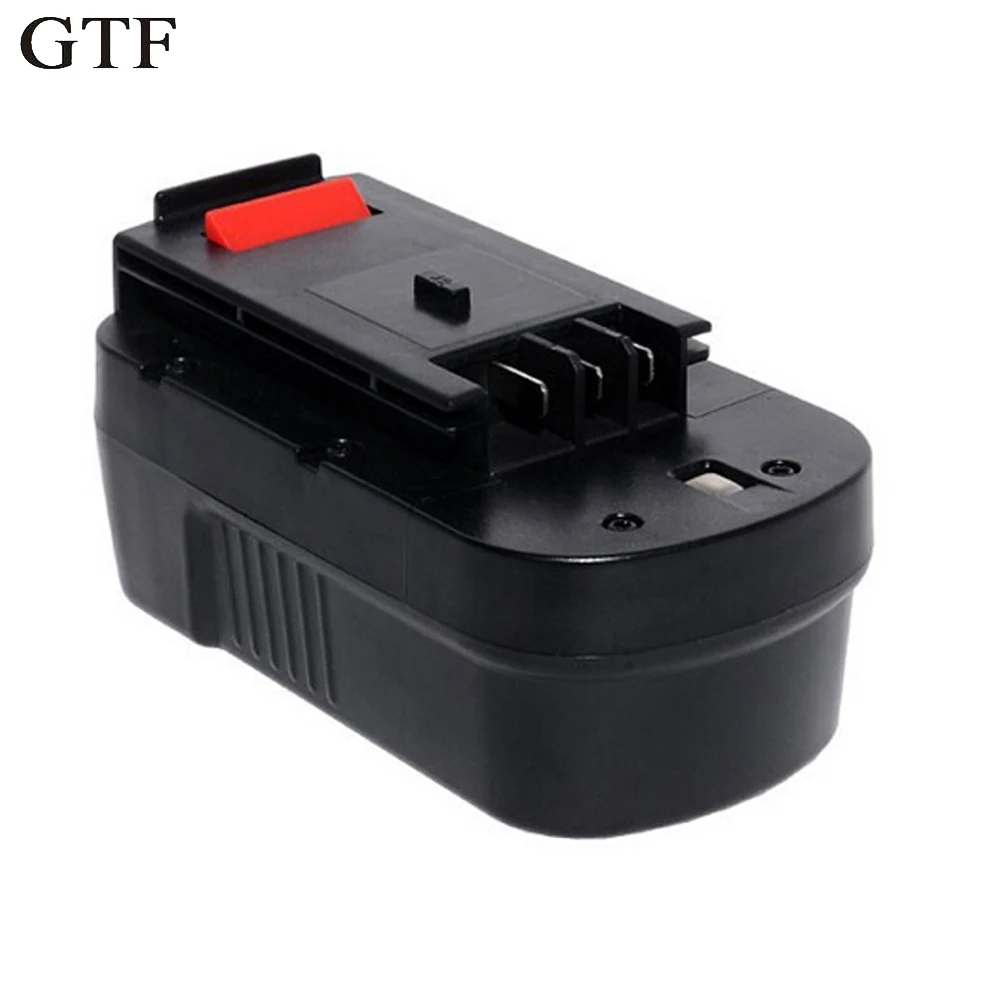 Сменный аккумулятор GTF для электроинструмента Black & Decker HPB18 244760 00 A1718 A18 18 в 2000