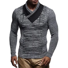 ZOGAA свитер мужской Повседневный пуловер с v-образным вырезом Мужская Осенняя тонкая рубашка с длинным рукавом мужские свитера трикотажные кашемировые шерстяные пуловеры
