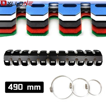 

Motorcycle Exhaust Shield Protector Cover Heat Protection for Yamaha KAWASAKI Suzuki GSX R 750 GSX 650 F GSF 600