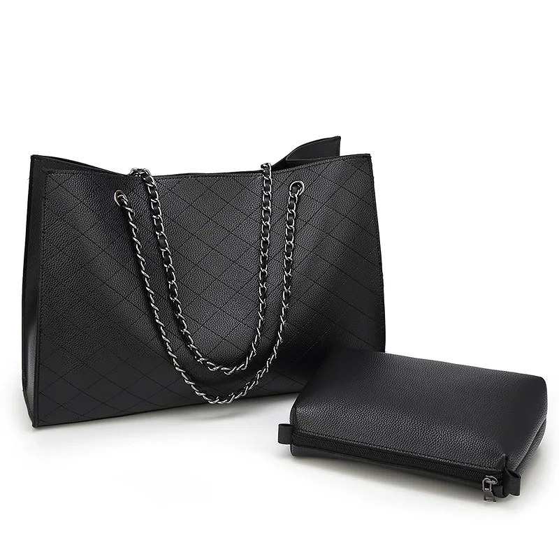 

New European and American fashion bag large-capacity chain single-shoulder bag handbag cross-border bag bag