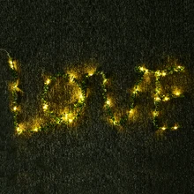 LED string light olive leaf garland Waterproof 3M Warm White led strip fairy for christmas wedding decoration string ligh