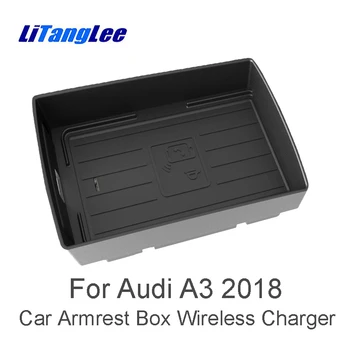 

Car QI Wireless Onboard Charging Pad For Audi A3 MQB 8V Sportback S3 RS 3 2017 2018 2019 Fast Charger Plate For iPhone Android