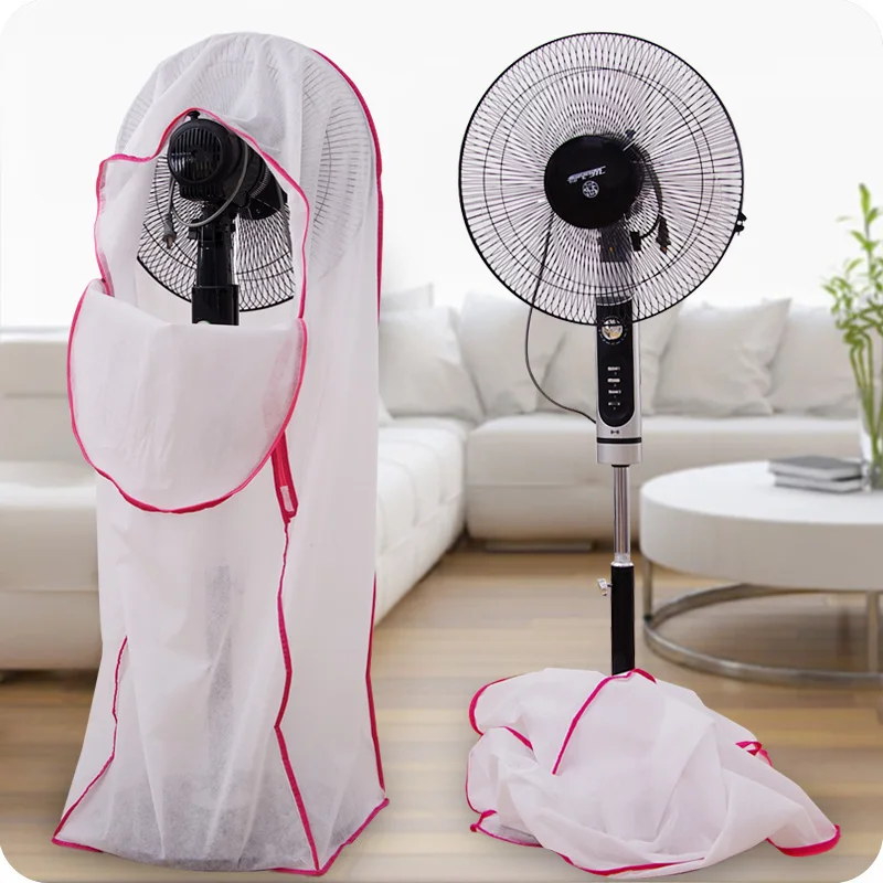 OTTF Tower Fan Dust Cover,Electric Fan All Inclusive Dustproof Cover,Standing Protector Cover with beautiful flowers for Fans